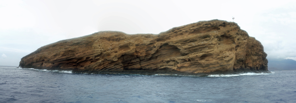 Back Side of Molokini Island