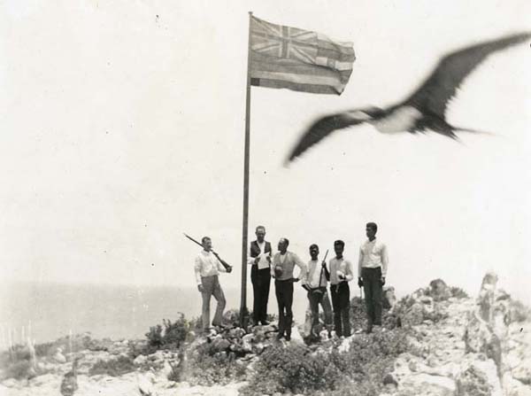 Necker Island Annexation Ceremony in 1894